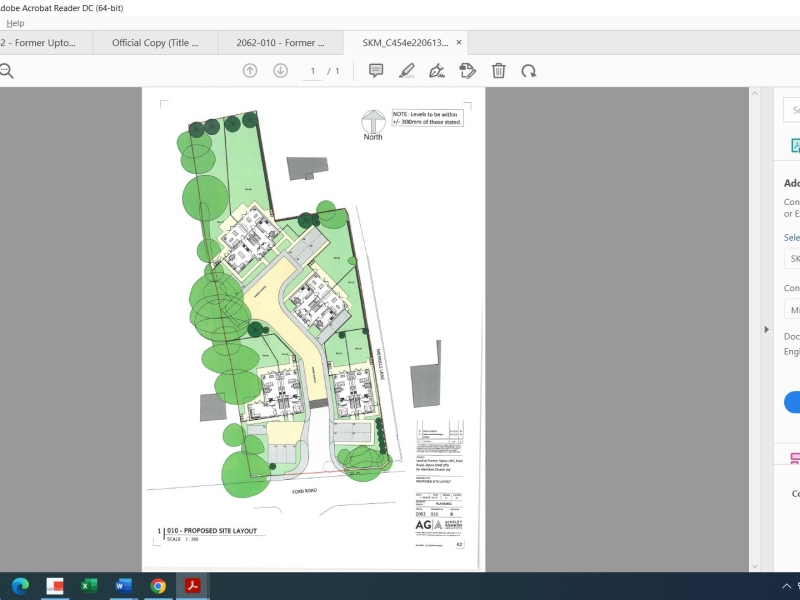 Land at Former Upton URC Site Ford Road Lot 8 on 13/07/22 Venmore