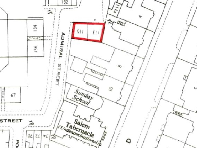 Land At 113 & 115 Admiral Street, Liverpool, L8 4QN